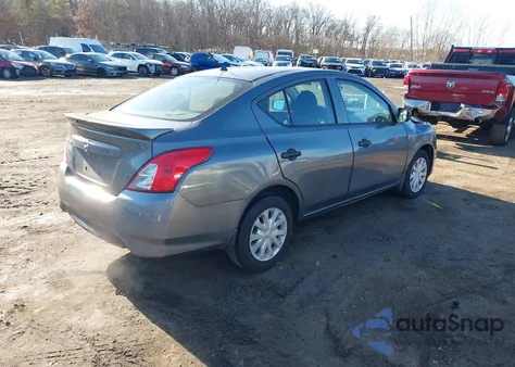 2016 Nissan Versa 1.6 S+ from USA, damaged, VIN 3N1CN7AP9GL916632